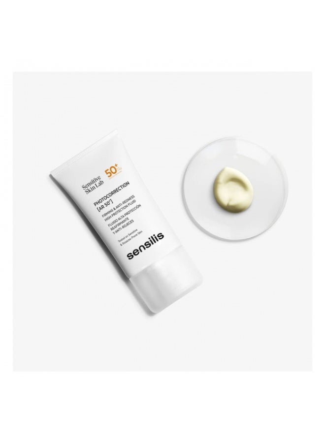 Sensilis Photocorrection [AR 50+] Firming e Anti-Redness 40ml - Image 4