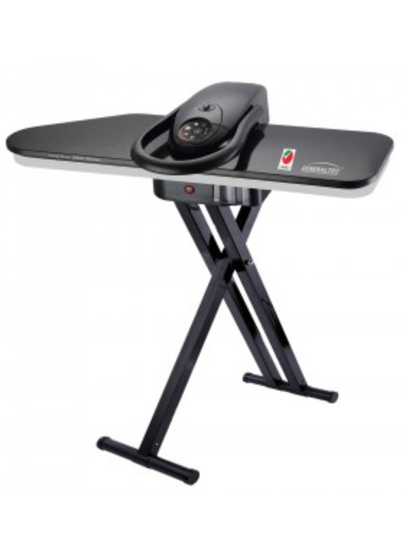 جنرال تيك Generaltec 38 Inch Digital Touch Screen Steam Press Iron, Non-Stick Ceramic Surface, Powerful Steam Burst, 500 ML Water Tank - Model No GSP40 with 1 Year Manufacturer Warranty 0.5 L 2200 W GSP40 black - Image 1
