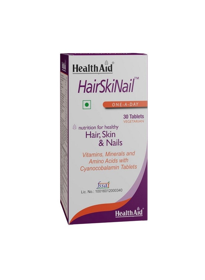 Health Aid Healthaid Hairskinail-120 Vegetarian Tablets - Image 1