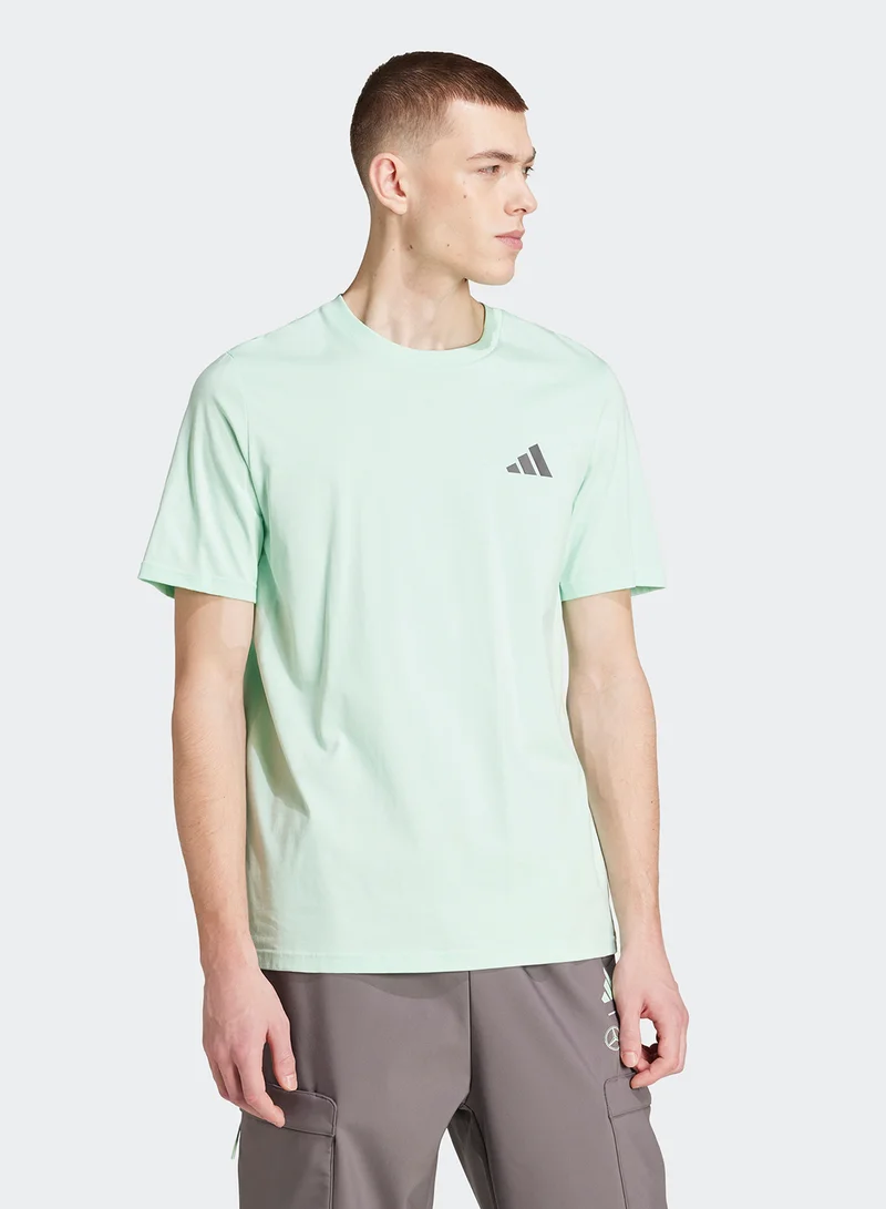 Adidas Mercedes Woven Graphic T-Shirt