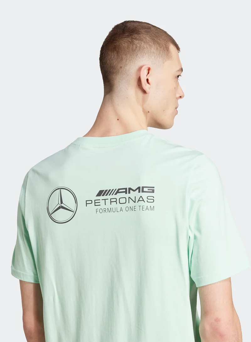 Adidas Mercedes Woven Graphic T-Shirt