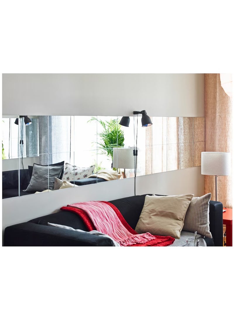 Generic Mirror, Bathroom Mirror, Facing Mirror, Makeup Mirror, Decoration Mirror, Pack Of/4, 30x30 cm  - Image 4