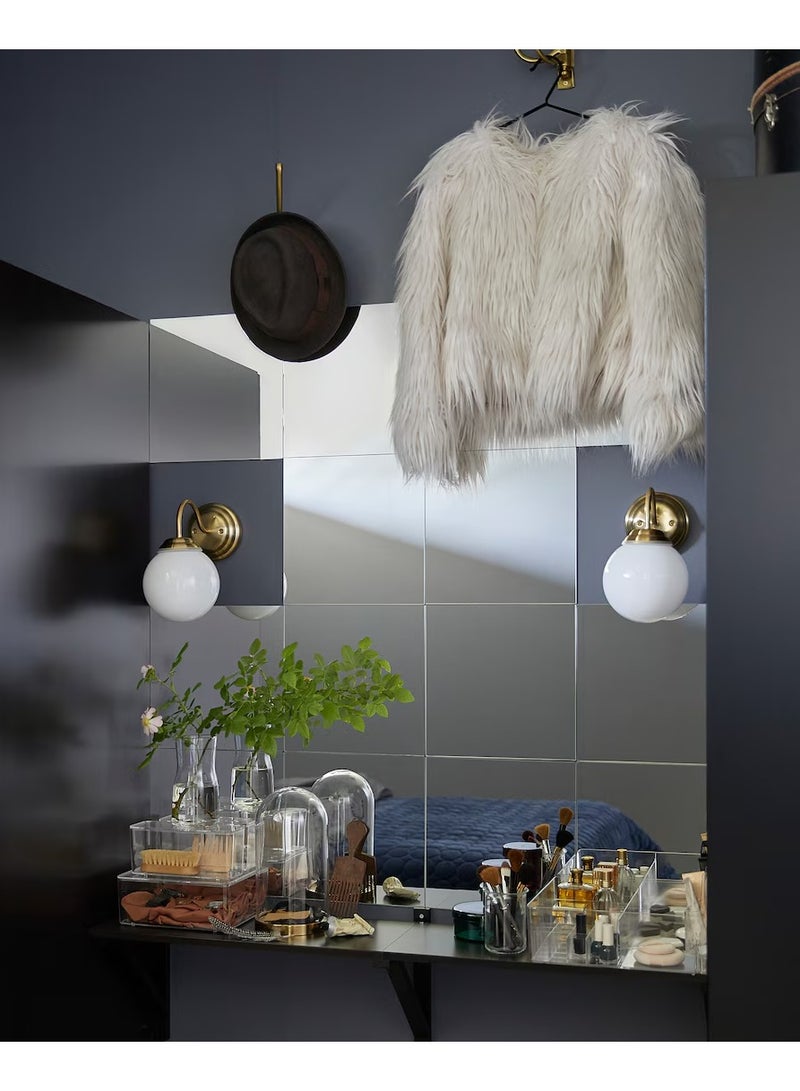 Generic Mirror, Bathroom Mirror, Facing Mirror, Makeup Mirror, Decoration Mirror, Pack Of/4, 30x30 cm  - Image 5