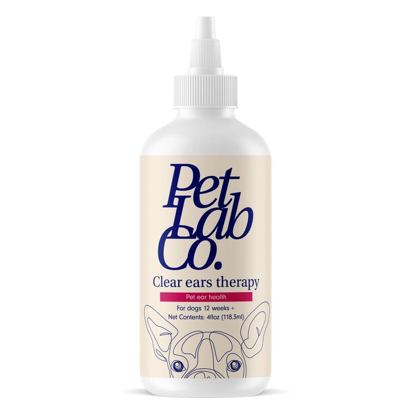 PetLab Co. - Clear Ears Therapy Ear Cleaner for Dogs - Supporting Yeast, Itchy Ears & Healthy Ear Canals - Alcohol-Free Dog Ear Wash - Optimized Dog Ear Cleaner Solution - Packaging May Vary - Image 1