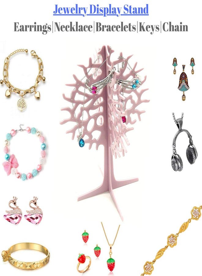 CONNECTWIDE Cristmas Tree Jewelry Necklace Stud Earring Holder Organizer Display Rack Tower Stand Tree Jewelry multi-functional Display/Stand/Holder/Rack - Image 3