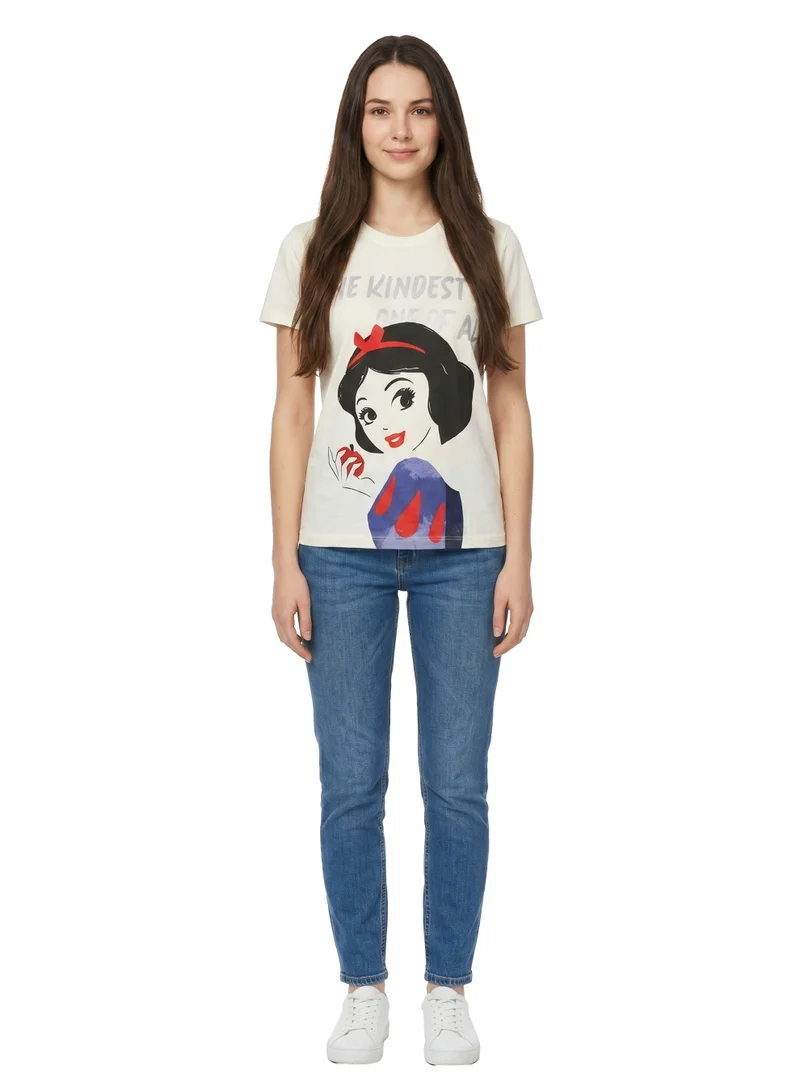 Disney  Disney Snow White Classic Graphic Women’s T-Shirt for Women | Best Price UAE