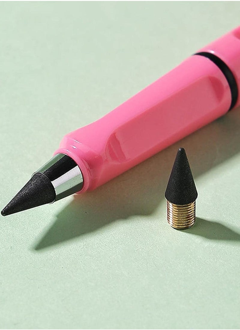 Generic - Eternal Pencil, Magic Pencil, Ink with Replacement Nibs, Unlimited Writing Pencil with Eraser, Reusable Portable Erasable Pencil for Student Artist - Image 1