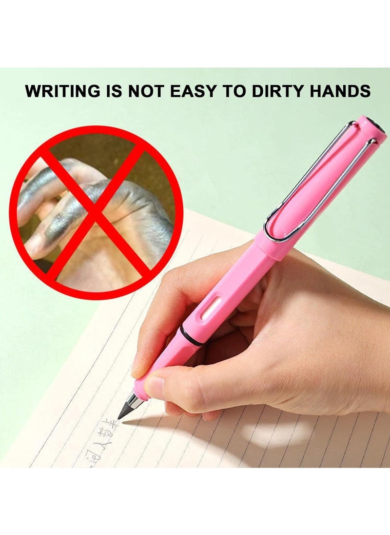 Generic - Eternal Pencil, Magic Pencil, Ink with Replacement Nibs, Unlimited Writing Pencil with Eraser, Reusable Portable Erasable Pencil for Student Artist - Image 1