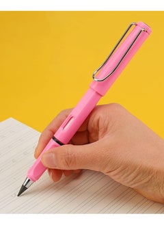 Eternal Pencil, Magic Pencil, Ink with Replacement Nibs, Unlimited Writing Pencil with Eraser, Reusable Portable Erasable Pencil for Student Artist