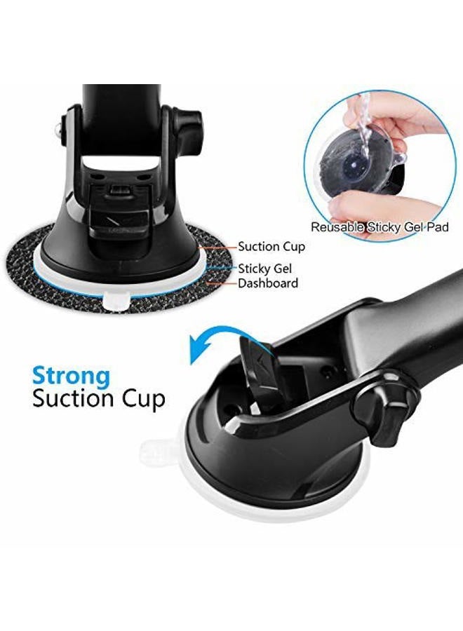 1Zero GPS Suction Cup Mount for Garmin [Quick Extension Arm], Replacement GPS Dash Ball Mount Dashboard Windshield Car Holder for Garmin Nuvi Dezl Drive Drivesmart Zumo Driveassist DriveLuxe StreetPilot RV - Image 4