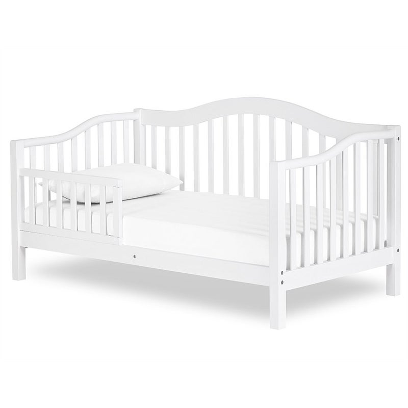 Dream On Me Dream On Me Austin Toddler Day Bed in White Greenguard Gold Certified 54x30x29 Inch Pack of 1