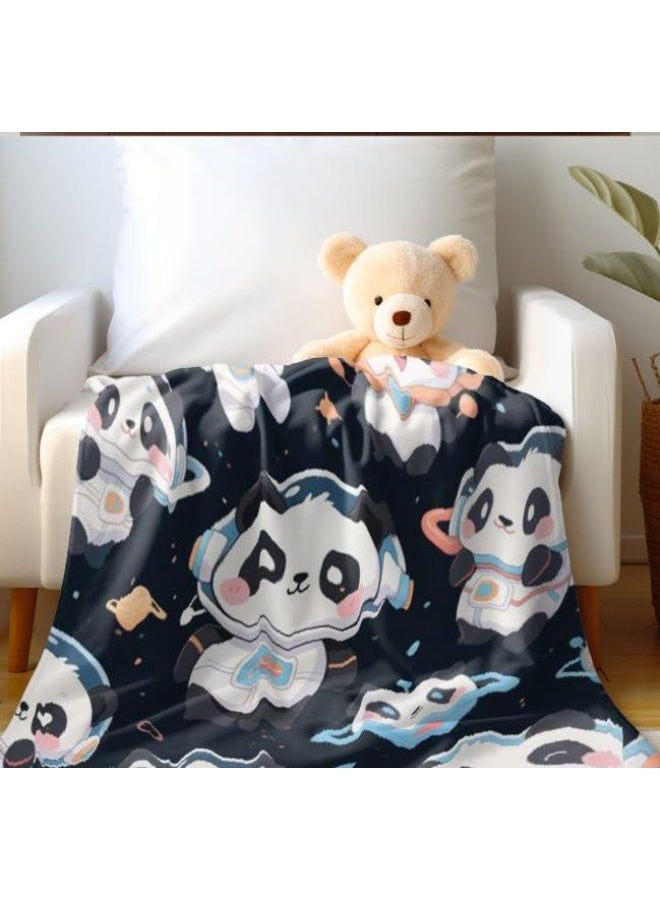 general Flannel thin blanket (warm and comfortable, suitable for sleep, gaming, dust removal and sandproof) 150cm*200cm - 871 - Image 1
