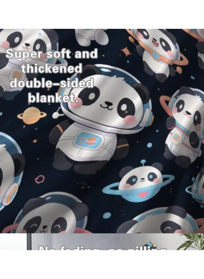 general Flannel thin blanket (warm and comfortable, suitable for sleep, gaming, dust removal and sandproof) 150cm*200cm - 871 - Image 5