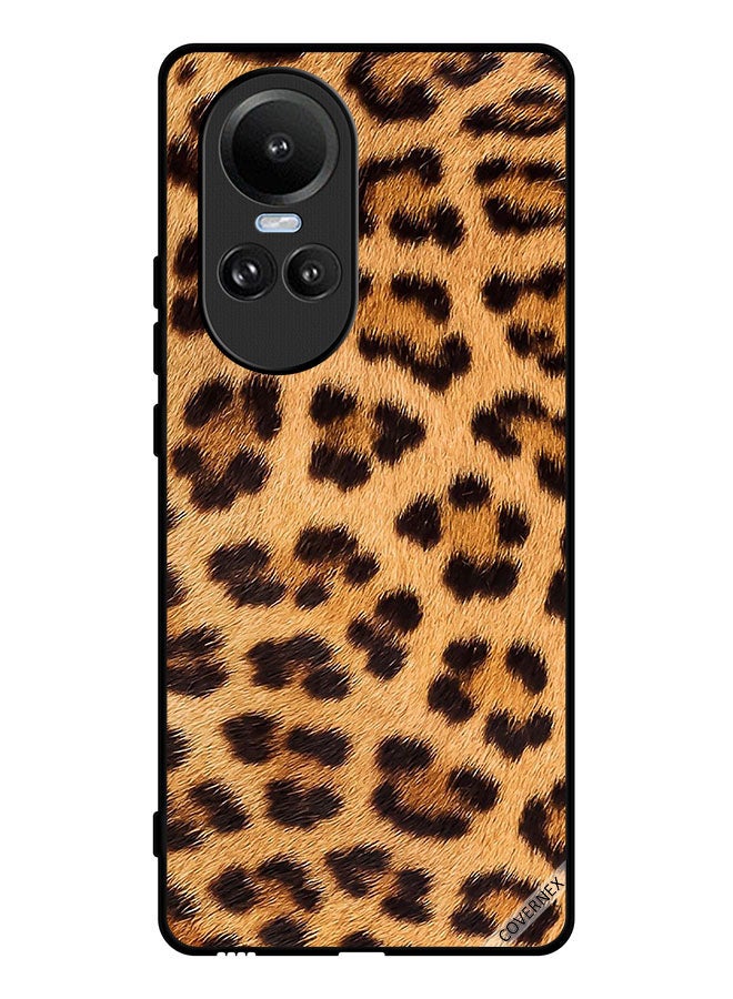 Covernex Protective Case Cover For Oppo Reno10 Leopard Pattern - Image 1