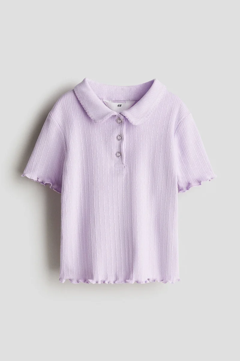 اتش اند ام بلوزة جيرسيه مرنة