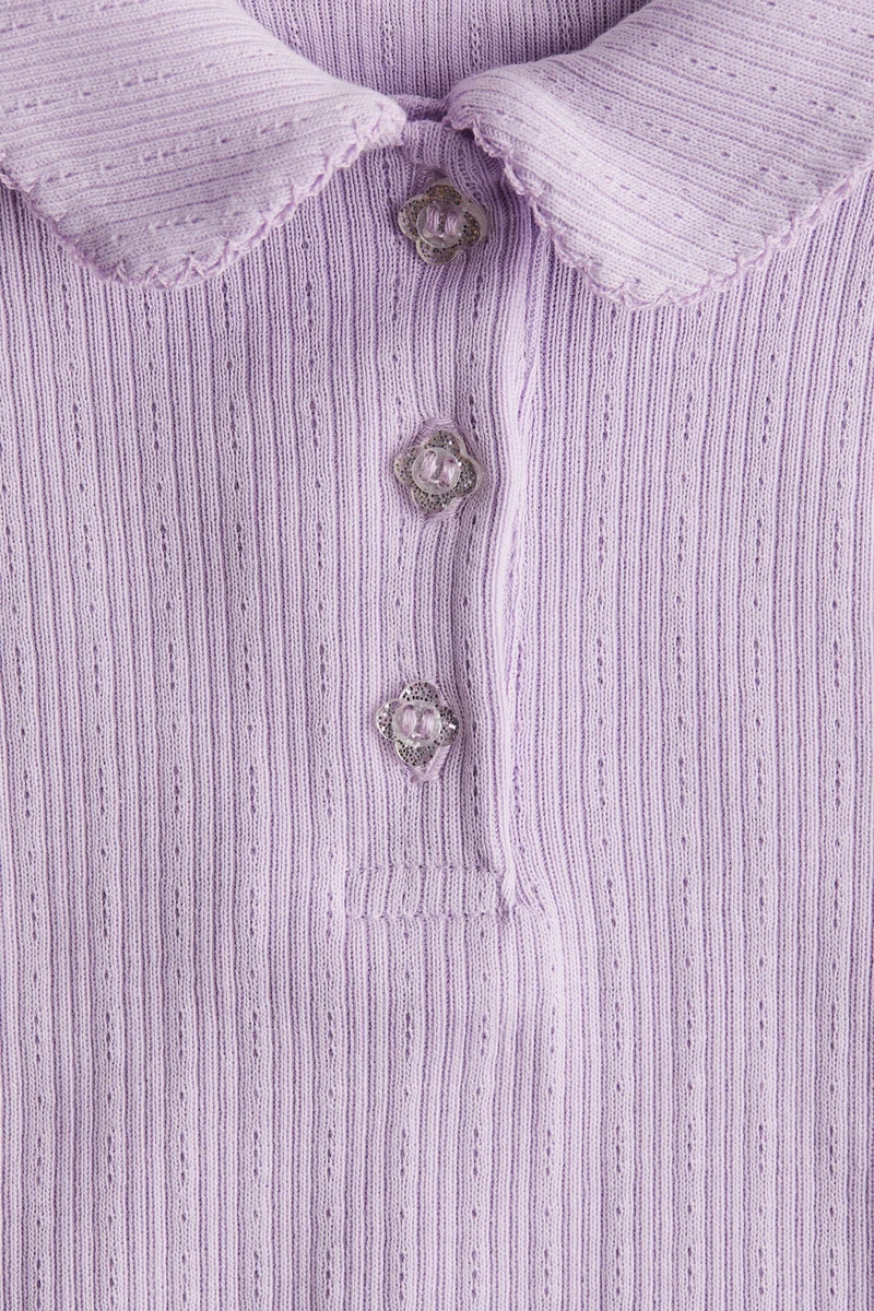 اتش اند ام بلوزة جيرسيه مرنة