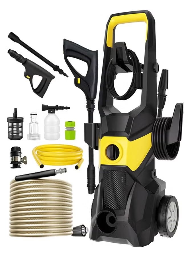 Arabest Electric Pressure Washer 1800W 150Bar Pressure Powerful Electric Pressure Cleaner for Outdoor Cleaning Tasks Corded Power Washer, car washing pressure pump, High Pressure Cleaner for Household Vehicle Patio Garden Sideroads and Surface Cleaning - Image 1