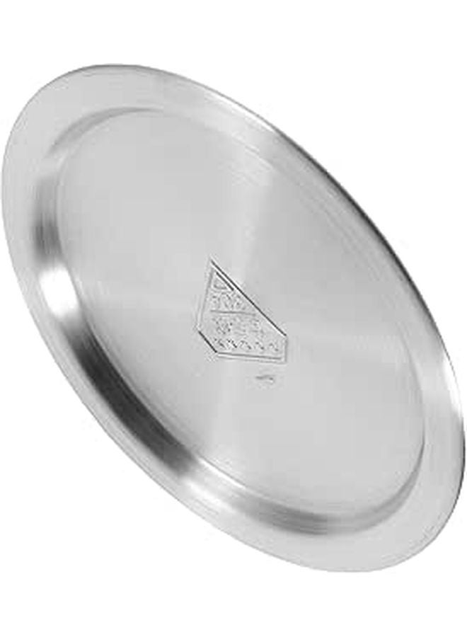Universal 14cm Stainless Steel Pot Lid Pan Cover Boil Over Prevention Plate - Image 1
