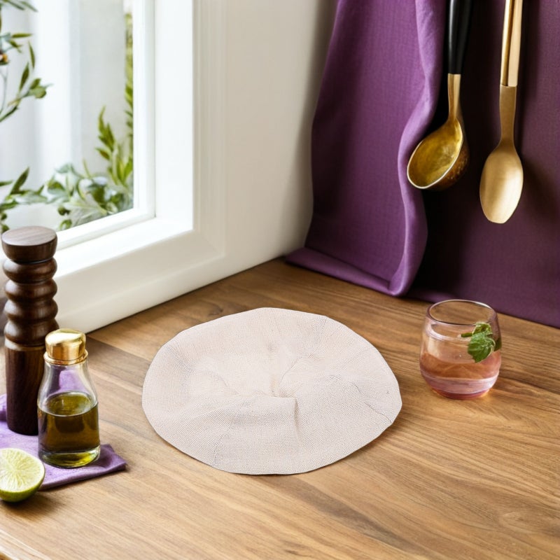 4pcs Round Sourdough Proofing Covers: Bread Proofing Basket Cloth Liners - Reusable Linen Fabric For Home Bread Fermentation - Image 2