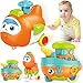 JIAYIISHU Toddler Toys for 1 Year Old Boy Press to Go Car Toys for Toddlers 13 Learning Baby toy 691218 Months Infant Push Go Play Vehicle Set Baby Girls Boys Christmas First Birthday Gifts for Ages 12 - Image 2