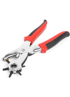 DEDSO Dedso Best Leather Hole Punch Set for Belts Watch Bands Straps Dog Collars Saddles Shoes Fabric DIY Home or Craft Projects Super Heavy Duty Rotary Puncher Multi Hole Sizes Maker Tool  - Image 5