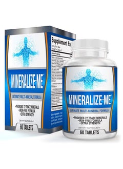 Elevate Recovery Supplements MINERALIZE-ME: Multimineral Supplement Complex (All-in-1) High-Potency Multiminerals with Trace Minerals - Natural Multi Mineral Supplements - Iron Free Formula | 30-Day Supply (60 Tablets)  - Image 1