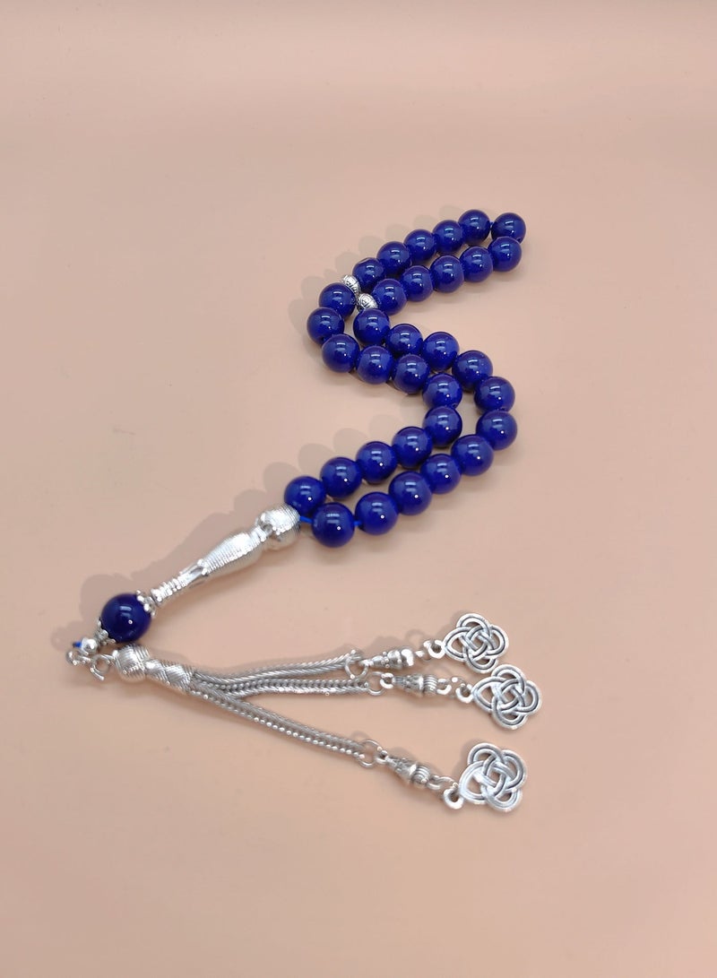 عام 3 قطع/33 حبة مسبحة من الكريستال الصناعي/مسبحة/10 مم - Image 4