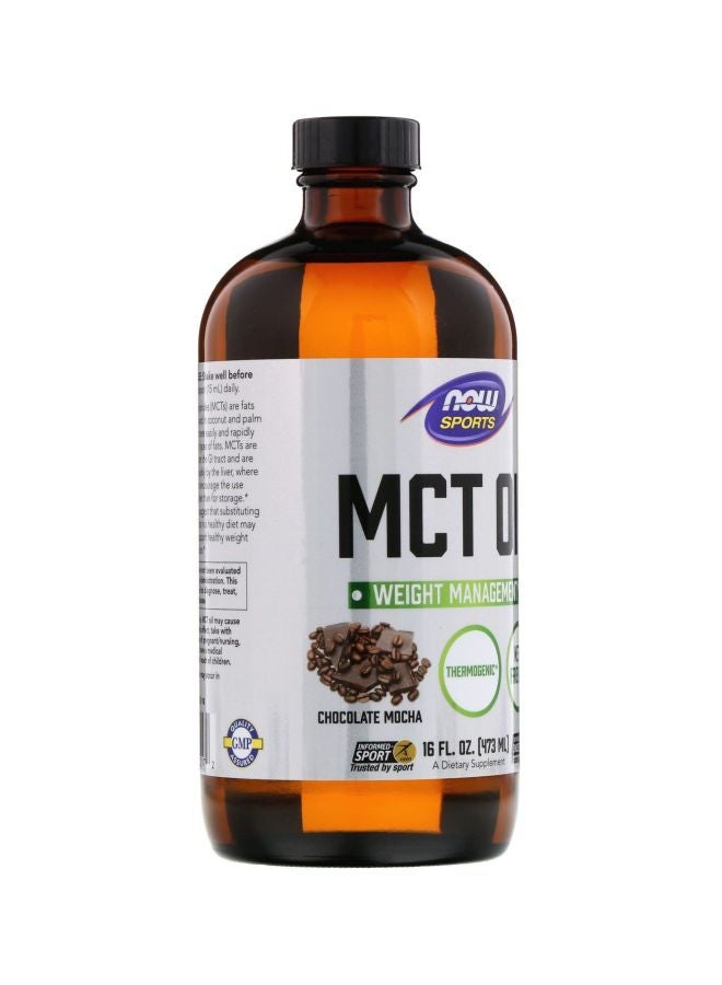 Now Foods MCT Oil  Dietary Supplement - Chocolate Mocha - Image 2