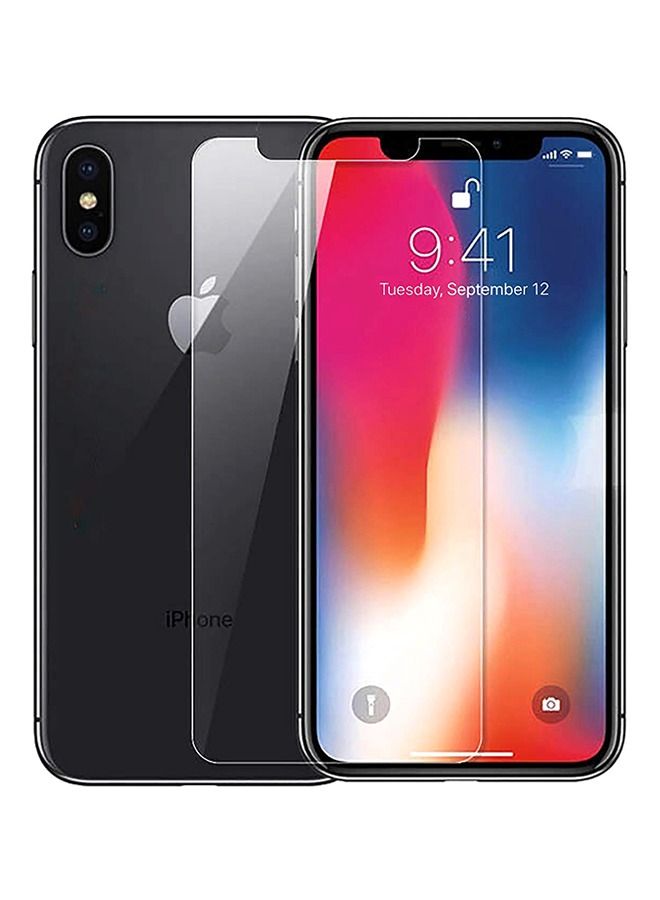 iPhone XS Max Tempered Glass Screen Protector Clear