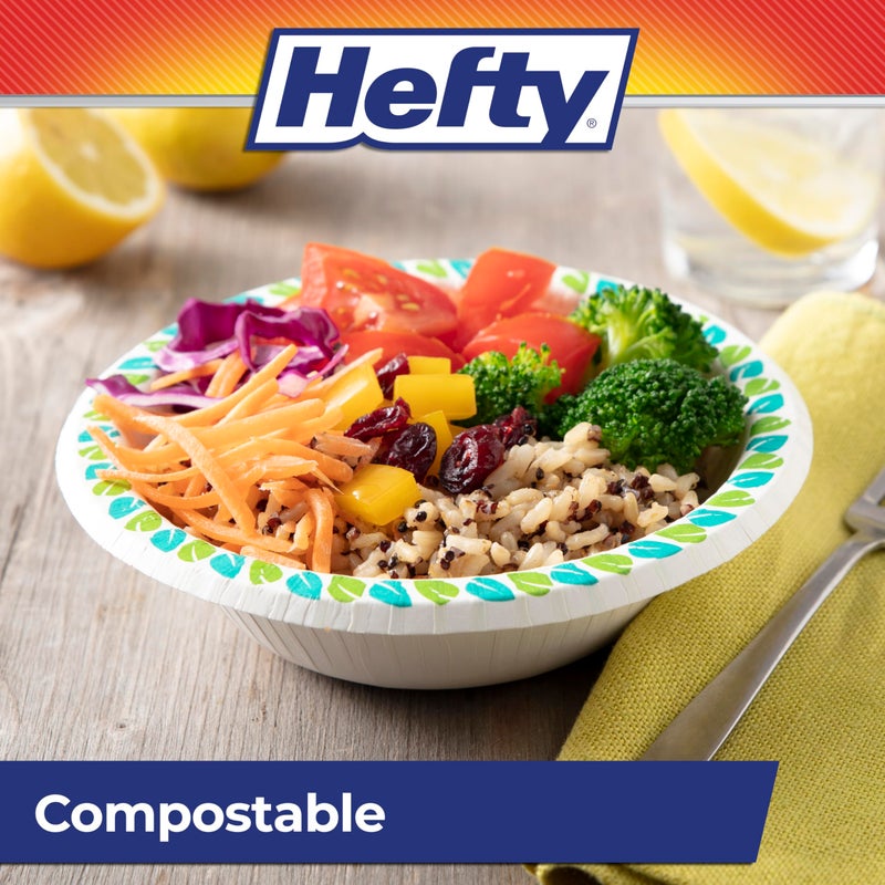 Hefty Compostable 12oz Bowl 30ct - Image 3