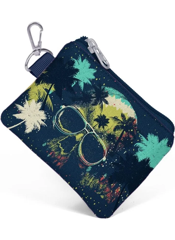كورال هاي Dark Blue Skull Coin Purse 21773
