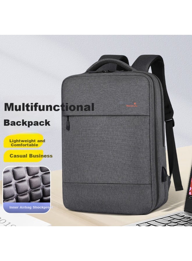 Brinch Laptop Bag 17/17.3 Inch Business Travel Backpack Suitable For Huawei Apple Laptops - Image 5