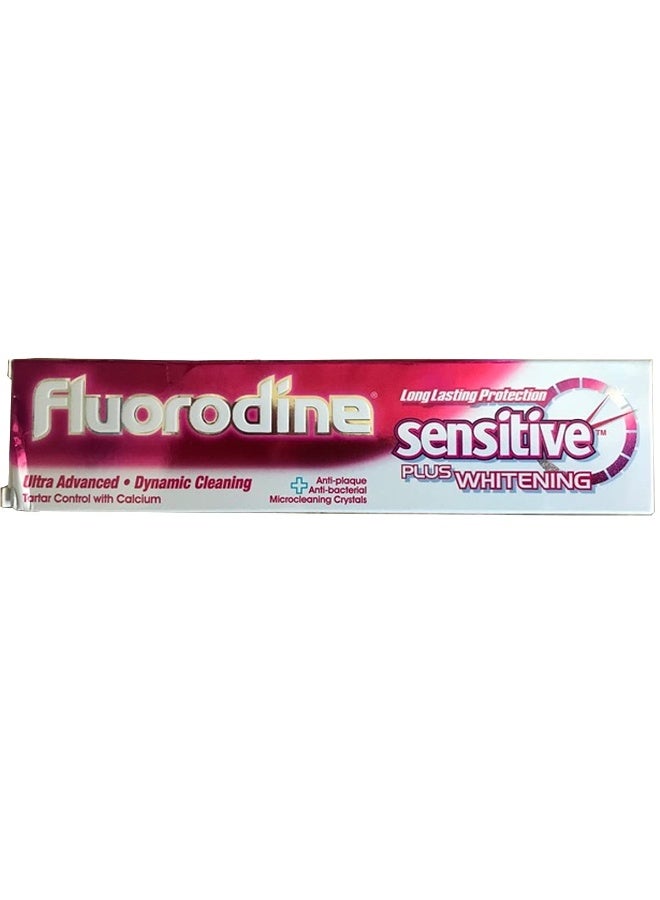 Fluorodine Long Lasting Protection Sensitive Plus Whitening Toothpaste 100ml - Image 2