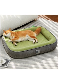 MissTiara Warm dog bed, removable and washable dog mat, comfortable and deep sleeping dog bed, cat bed Size 60*48cm 