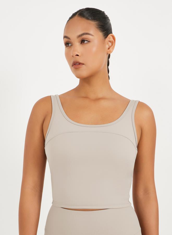 Styli Gymspire Edition - Label Cross Back Longline Sports Bra  - Image 1