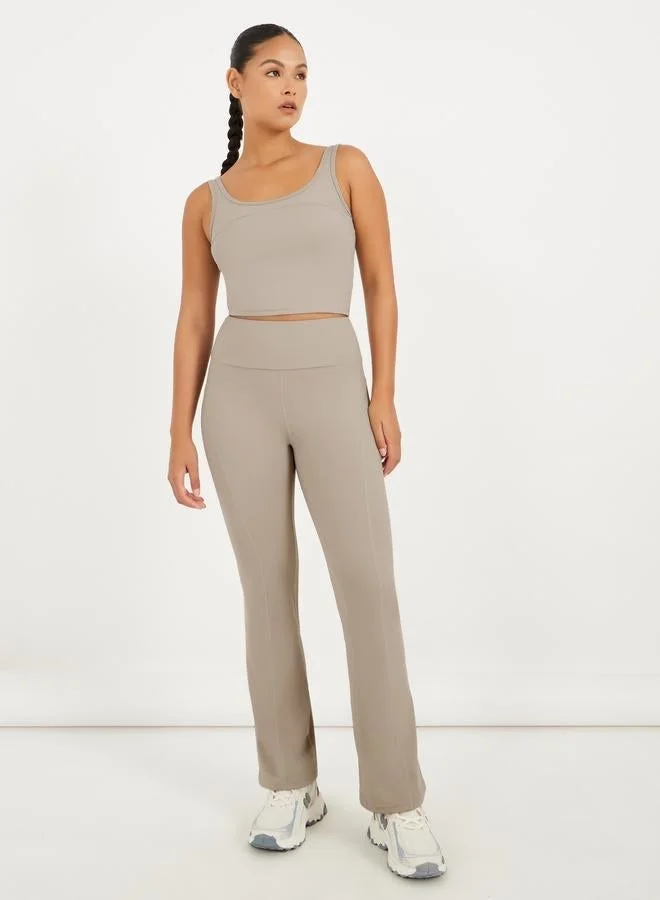 Styli Active Gymspire Edition - Label Cross Back Longline Sports Bra