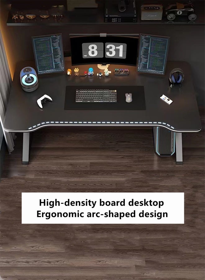 kutis Stable Gaming Table, 60cm Extra-wide Computer Table,Ergonomic PC Table For Gamers, Office Desk For Small Space With Desktop Height-increasing Stand 60 x 75 x 120 cm - Image 3