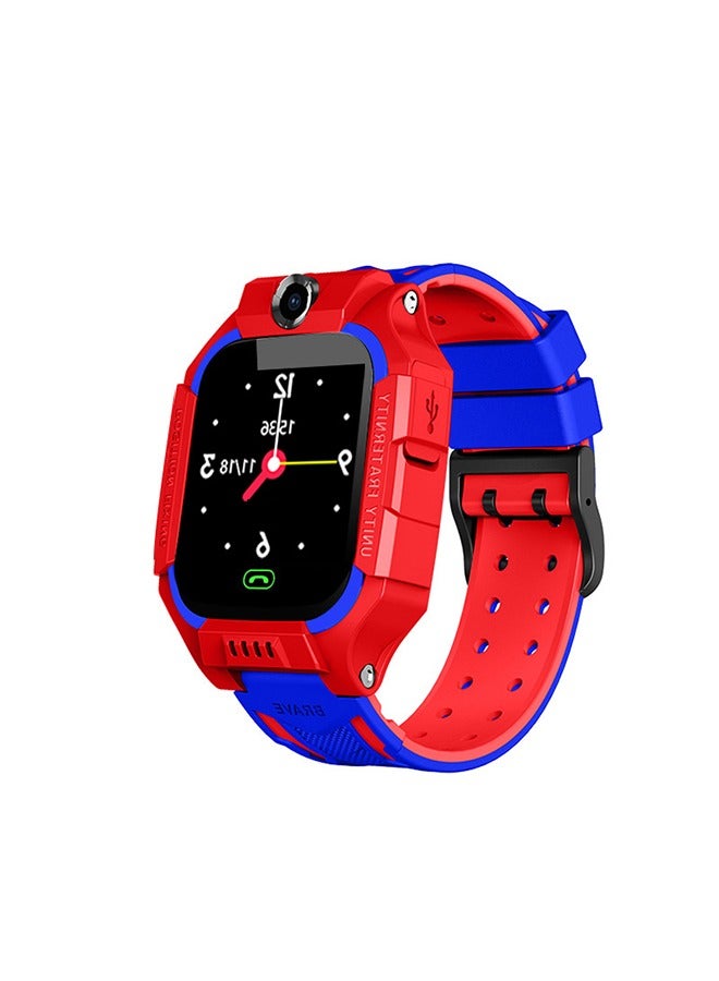 Captaintech Children's Watch,Waterproof Design,With Alarm Clock,Pedometer,Calorie Counter,Suitable as a Gift for Children(Red) - Image 1