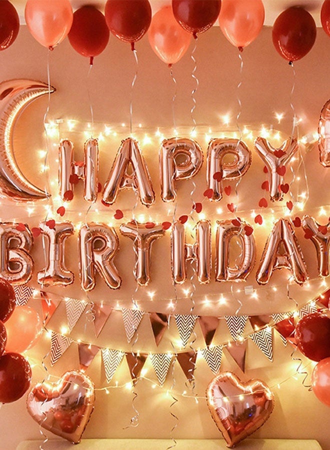 30-Piece Decorative Birthday Party Celebration Activities Inflatable Balloon Set - Image 2