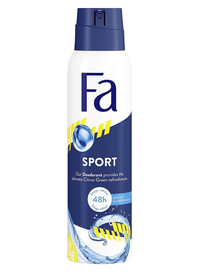 FA SPRAY SPORT FOR MEN 150ml
