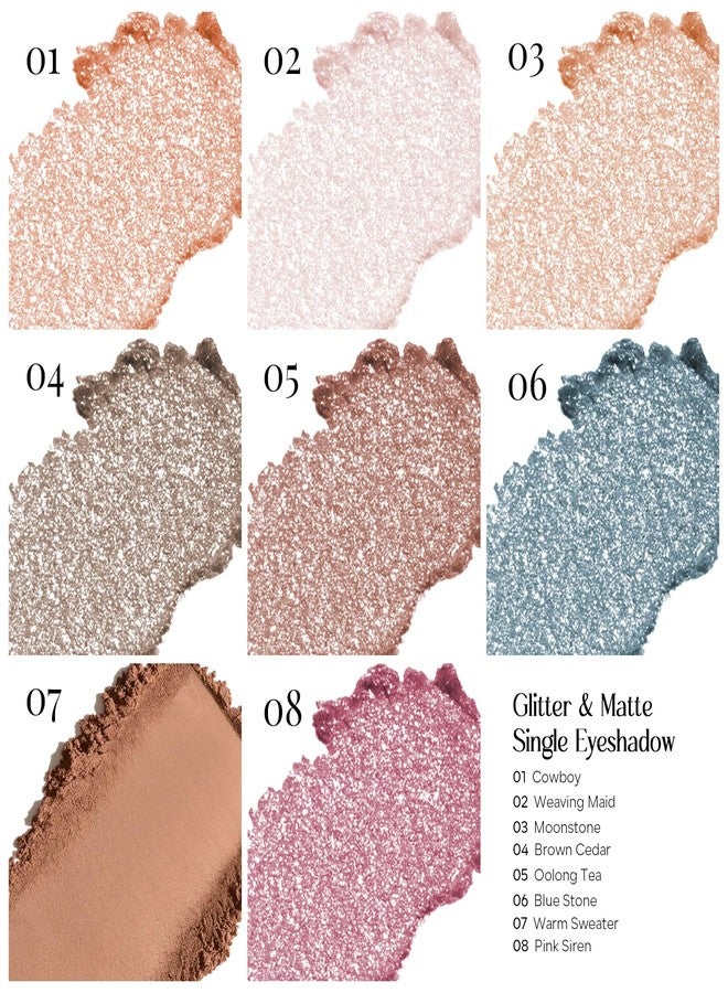 كيدا ظلال عيون لامعة مفردة من كيدا، ظلال عيون فضية بلون الشمبانيا الفاتح، ظلال عيون لامعة لؤلؤية تدوم طويلاً وقابلة للمزج، بريق عيون متألق، لون لامع ناعم قابل للتكثيف، تأثير مظهر رطب، ويڤينج ميد - Image 3