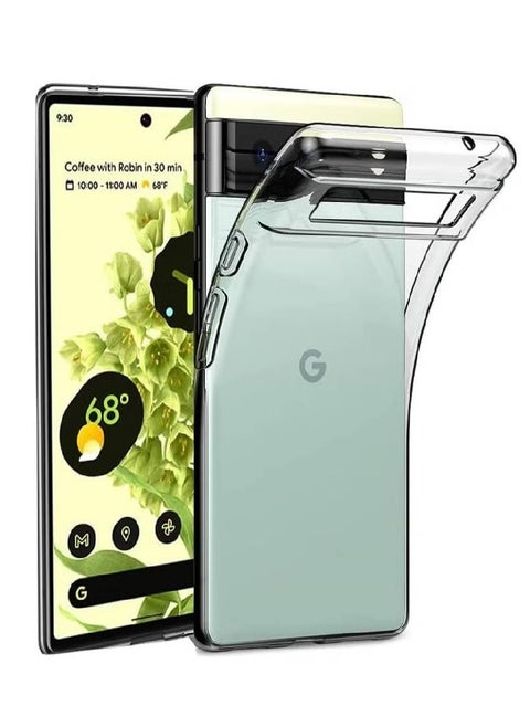 Google Pixel 6 Case – Slim, Shockproof TPU Silicone Cover for Maximum Protection