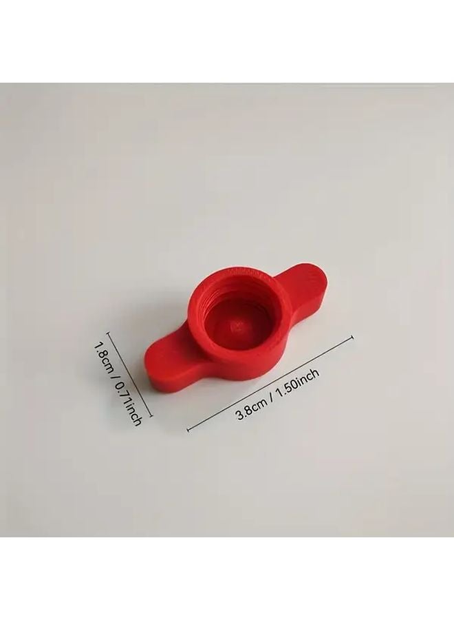 White Plastic Glue Seal Cap with Internal Cone Design for Standard Diameter Tubes - Image 5