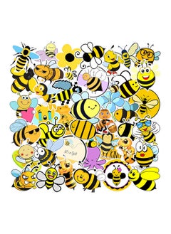 50-Piece Honey Bee Stickers