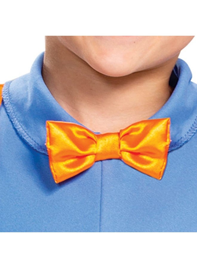 Disguise Blippi Costume for Kids, Official Blippi Jumpsuit Outfit with Hat and Bowtie, Classic Toddler Size Small (2T) Multicolored - Image 3
