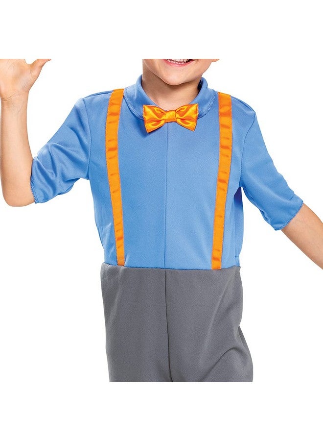 Disguise Blippi Costume for Kids, Official Blippi Jumpsuit Outfit with Hat and Bowtie, Classic Toddler Size Small (2T) Multicolored - Image 4
