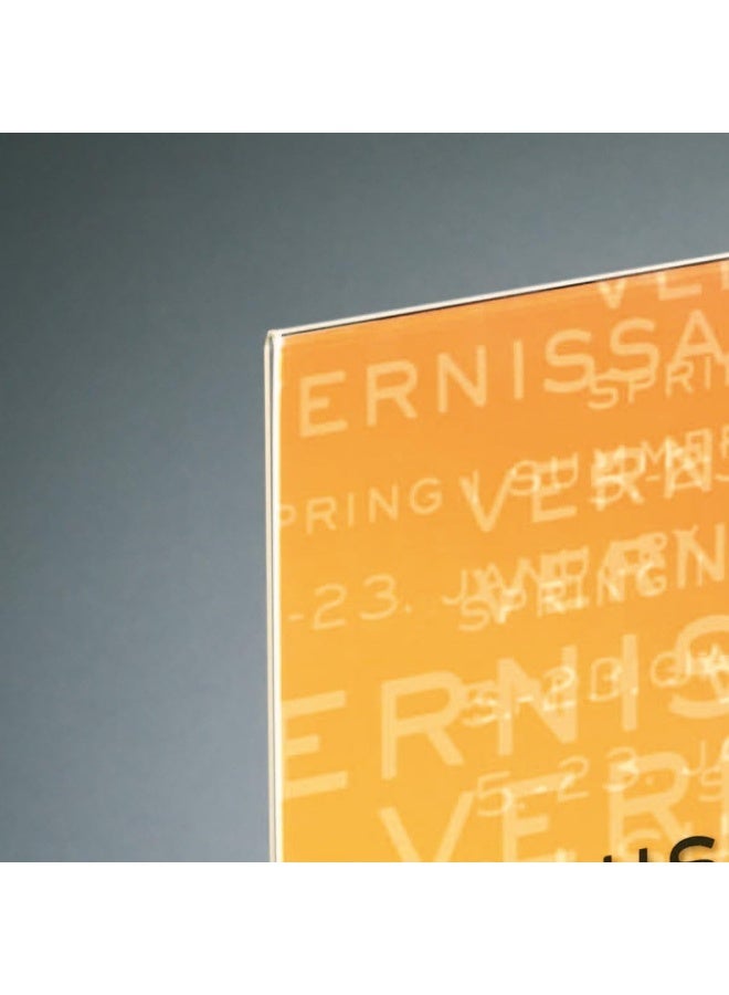 TPGP حامل لافتات TA226، عمودي، ل A6، عرض مزدوج الجوانب، أكريليك، شفاف، 1 قطعة. - Image 4