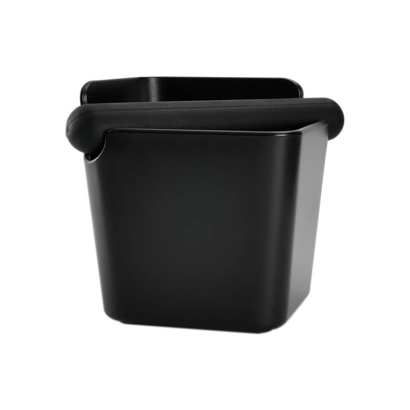 HOMEE Espresso Knock Box 48 Inch ShockAbsorbent Durable Barista Style Knock Box With Removable Knock Bar and NonSlip Base Square