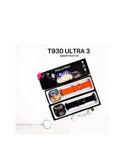 The T930 Ultra 3 is a multi-functional smartwatch that combines a modern design with advanced technical features.