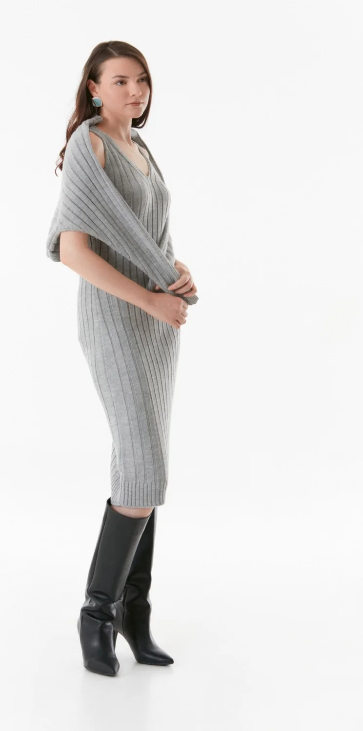 FullaModa Basic 2 Piece Knitwear Set